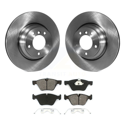 Disc Brake Rotors And Semi-Metallic Pads Front Kit For BMW X1 330i 330xi