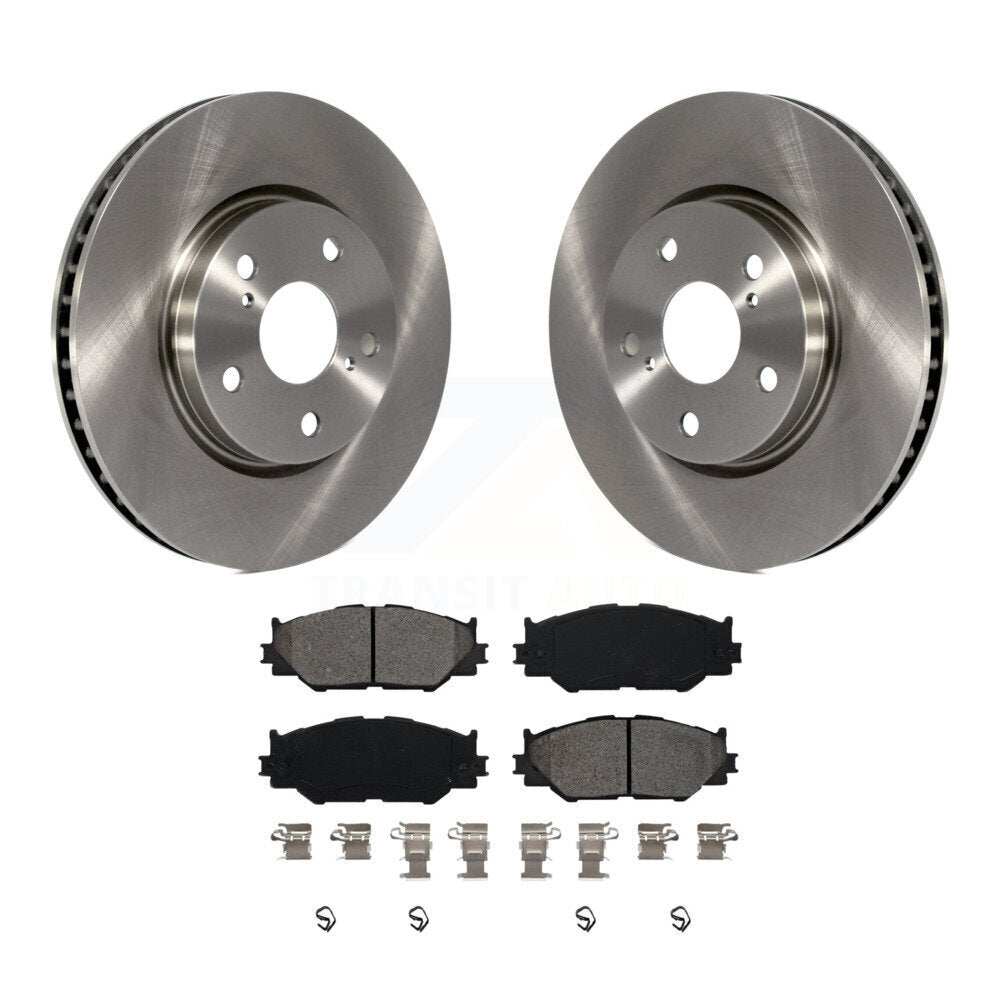 Disc Brake Rotors And Semi-Metallic Pads Front Kit For Lexus IS250