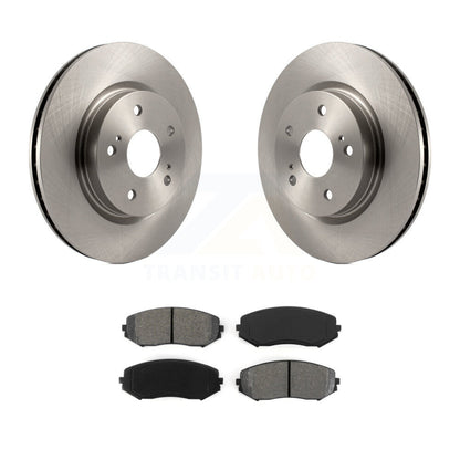 Disc Brake Rotor & Semi-Metallic Pad Front Kit For 2006-2013 Suzuki Grand Vitara