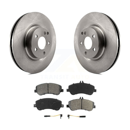 Disc Brake Rotor And Semi-Metallic Pad Front Kit For Mercedes-Benz GLK350 GLK250