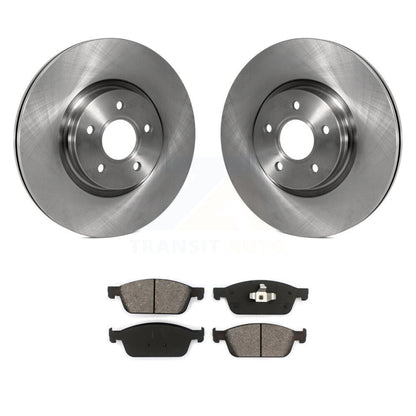 Brake Rotors Semi-Metallic Pad Front Kit For Ford Escape Transit Connect Lincoln