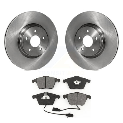 Disc Brake Rotors And Semi-Metallic Pads Front Kit For Volvo S40 V50 C70