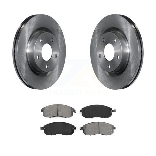 Disc Brake Rotors And Semi-Metallic Pads Front Kit For Nissan Altima