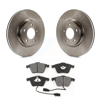 Disc Brake Rotors And Semi-Metallic Pads Front Kit For Mazda 3