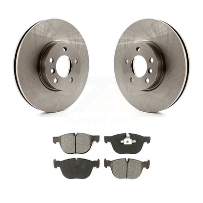 Disc Brake Rotors And Semi-Metallic Pads Front Kit For BMW X5 X6