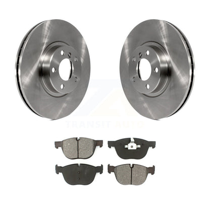Disc Brake Rotors And Semi-Metallic Pads Front Kit For BMW X5 X6