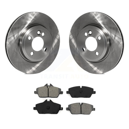 Disc Brake Rotors And Semi-Metallic Pads Front Kit For Mini Cooper