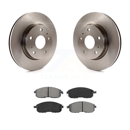 Disc Brake Rotors And Semi-Metallic Pads Front Kit For Suzuki SX4 Crossover
