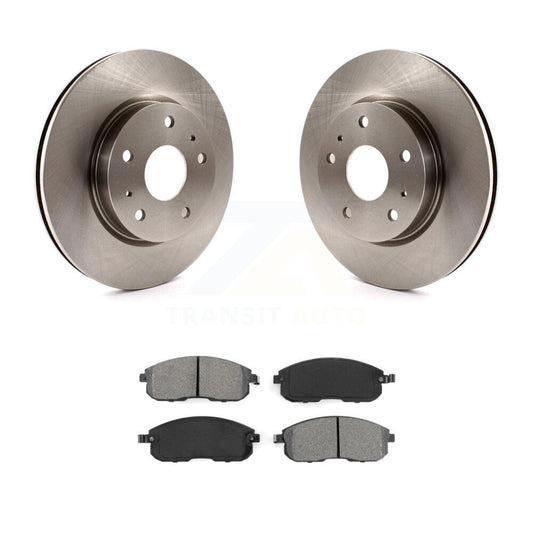 Disc Brake Rotors And Semi-Metallic Pads Front Kit For Suzuki SX4 Crossover