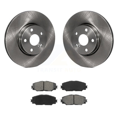 Brake Rotor & Semi-Metallic Pad Front Kit For Toyota Corolla Matrix Pontiac Vibe