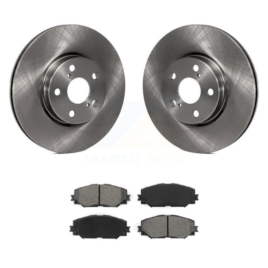 Brake Rotor & Semi-Metallic Pad Front Kit For Toyota Corolla Matrix Pontiac Vibe