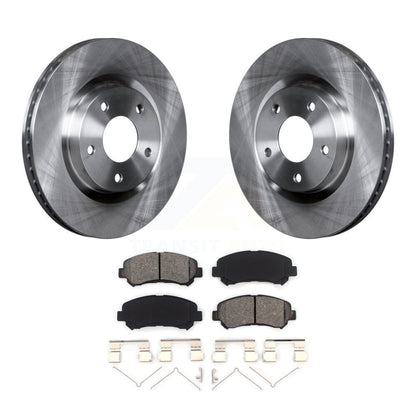 Disc Brake Rotors And Semi-Metallic Pads Front Kit For Nissan Rogue Select