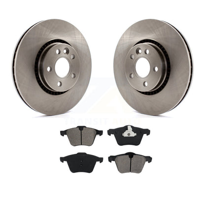 Brake Rotor Semi-Metallic Pad Front Kit For Volvo XC70 S60 V60 S80 Cross Country