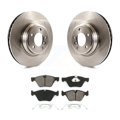 Disc Brake Rotors And Semi-Metallic Pads Front Kit For 2007 BMW 335xi