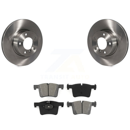 Brake Rotors Semi-Metallic Pad Front Kit For BMW 328i xDrive 330i 320i 428i 328d