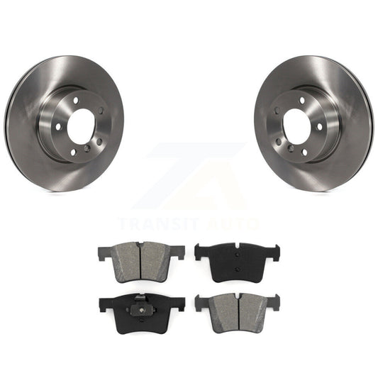 Brake Rotors Semi-Metallic Pad Front Kit For BMW 328i xDrive 330i 320i 428i 328d