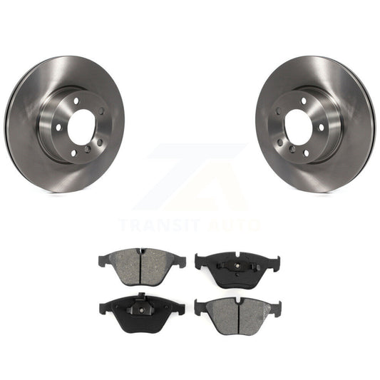 Disc Brake Rotor & Semi-Metallic Pad Front Kit For BMW 328i xDrive 323i X1 328xi