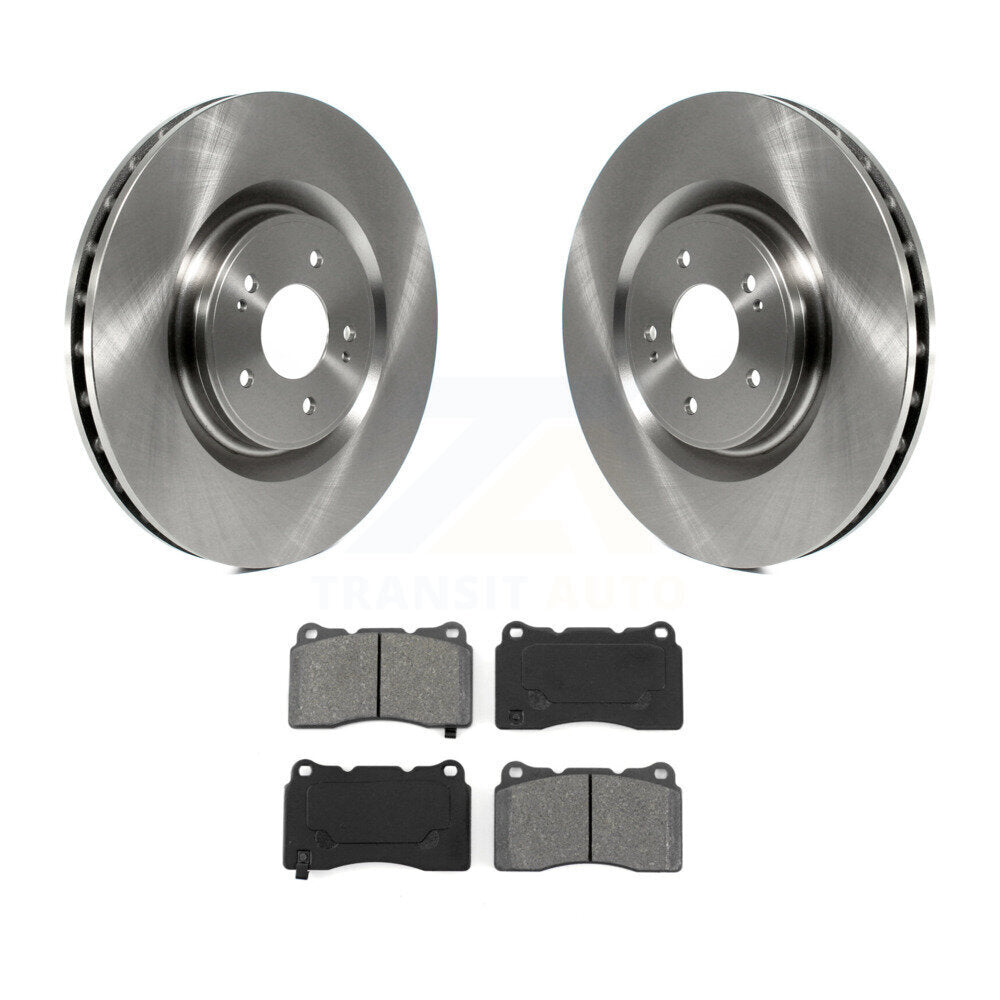 Disc Brake Rotors And Semi-Metallic Pads Front Kit For Mitsubishi Lancer