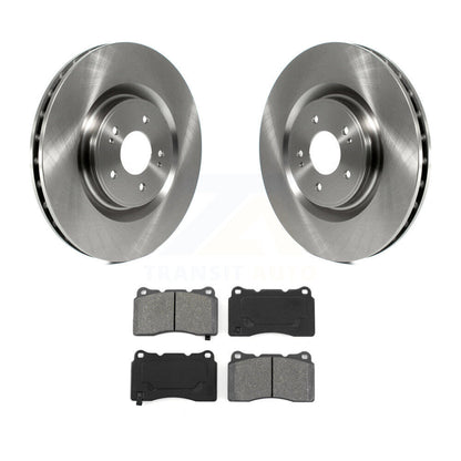 Disc Brake Rotors And Semi-Metallic Pads Front Kit For Mitsubishi Lancer