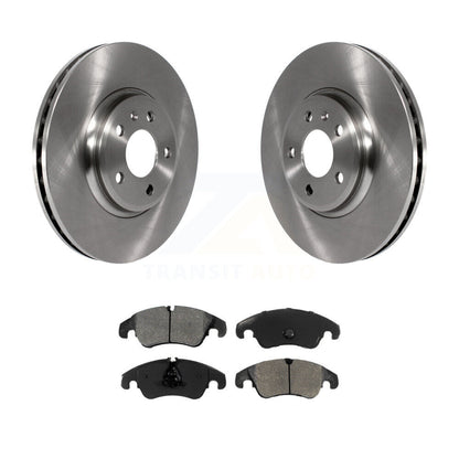 Disc Brake Rotor & Semi-Metallic Pad Front Kit For Audi A4 Quattro Q5 A5 allroad