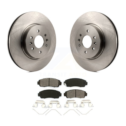 Disc Brake Rotors And Semi-Metallic Pads Front Kit For 2011-2014 Honda Odyssey