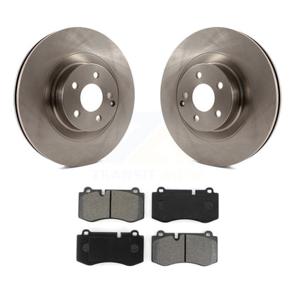Brake Rotors Semi-Metallic Pad Front Kit For Mercedes-Benz S550 S450 SL550 CL550