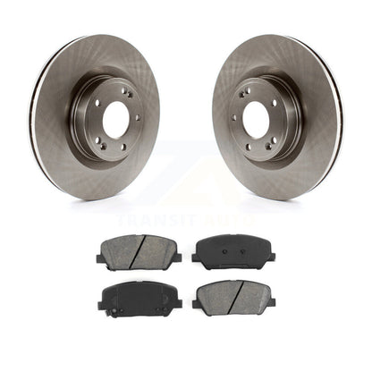 Disc Brake Rotors And Semi-Metallic Pads Front Kit For Hyundai Genesis Coupe