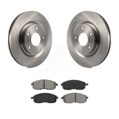 Disc Brake Rotors And Semi-Metallic Pads Front Kit For Nissan Sentra Juke