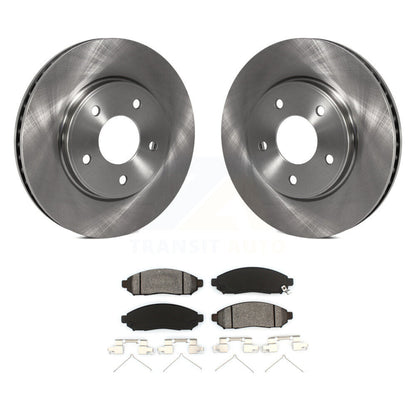 Brake Rotor And Semi-Metallic Pad Front Kit For Nissan NV200 LEAF Chevrolet City