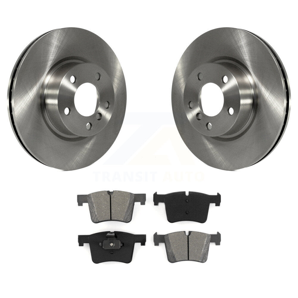 Disc Brake Rotors And Semi-Metallic Pads Front Kit For BMW X3 X4