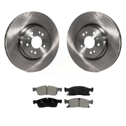Brake Rotor And Semi-Metallic Pad Front Kit For Mercedes-Benz ML350 GLE350 ML250