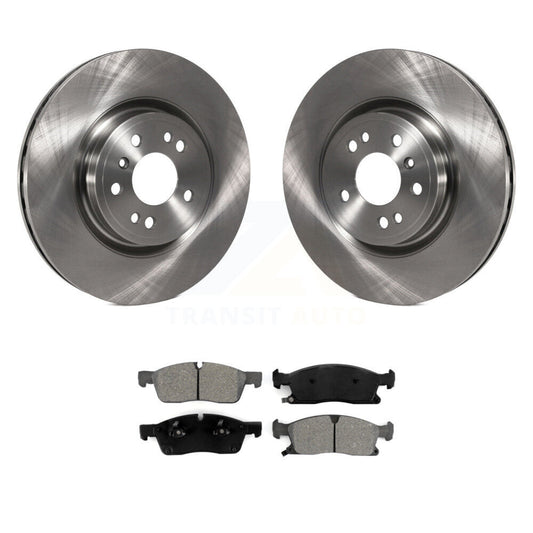 Brake Rotor And Semi-Metallic Pad Front Kit For Mercedes-Benz ML350 GLE350 ML250