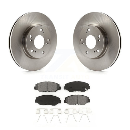 Disc Brake Rotors And Semi-Metallic Pads Front Kit For 2013 Acura ILX 2.0L