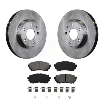 Disc Brake Rotors And Semi-Metallic Pads Front Kit For Mazda 6