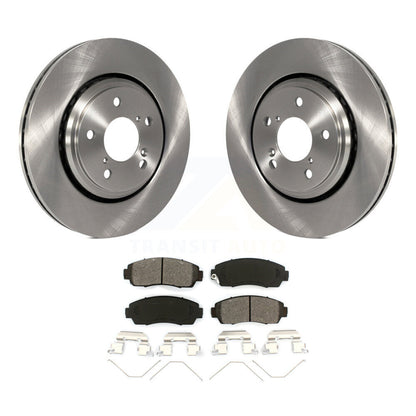 Disc Brake Rotors And Semi-Metallic Pads Front Kit For Honda Odyssey Passport