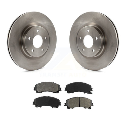 Disc Brake Rotors And Semi-Metallic Pads Front Kit For INFINITI Q50 QX50 Q60