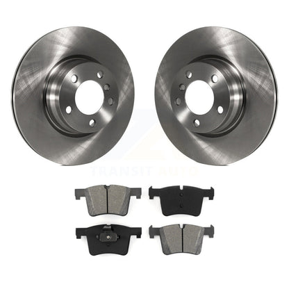 Disc Brake Rotors And Semi-Metallic Pads Front Kit For BMW 328i 330e