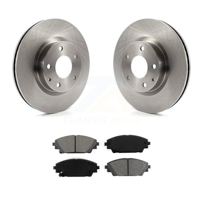 Disc Brake Rotors And Semi-Metallic Pads Front Kit For Mazda 3 CX-3 Sport