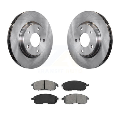 Disc Brake Rotors And Semi-Metallic Pads Front Kit For Nissan Sentra