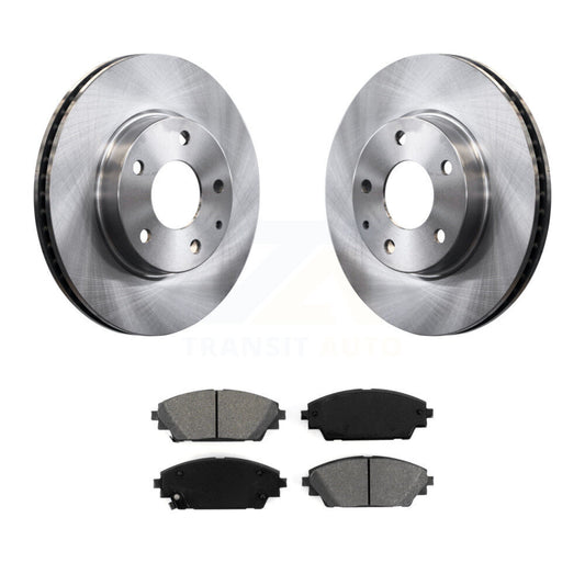 Disc Brake Rotors And Semi-Metallic Pads Front Kit For Mazda 3 CX-3 Sport