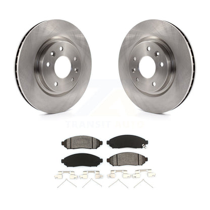 Disc Brake Rotors And Semi-Metallic Pads Front Kit For Nissan LEAF