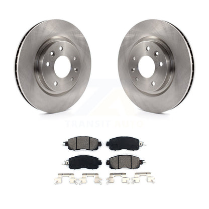 Disc Brake Rotors And Semi-Metallic Pads Front Kit For Nissan LEAF