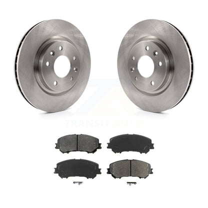 Disc Brake Rotors And Semi-Metallic Pad Front Kit For Nissan Rogue Sport Qashqai