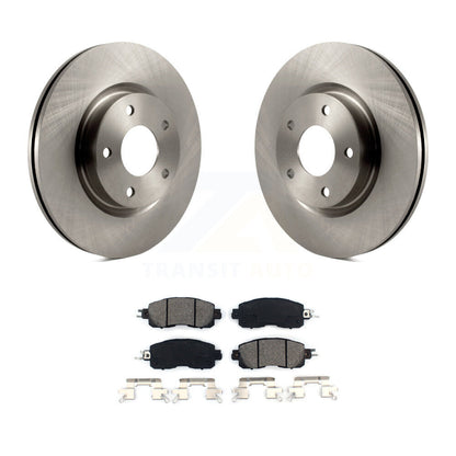 Disc Brake Rotors And Semi-Metallic Pads Front Kit For Nissan Altima