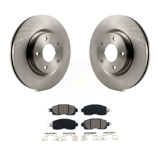 Disc Brake Rotors And Semi-Metallic Pads Front Kit For Nissan Altima