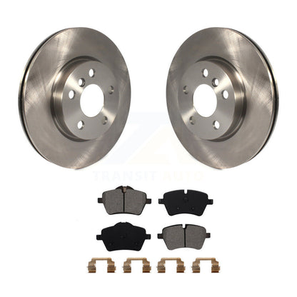 Disc Brake Rotors And Semi-Metallic Pads Front Kit For Mini Cooper