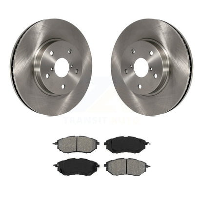 Disc Brake Rotors And Semi-Metallic Pads Front Kit For 2015 Subaru Legacy 2.5L