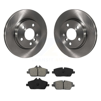 Disc Brake Rotors And Semi-Metallic Pads Front Kit For Mini Cooper