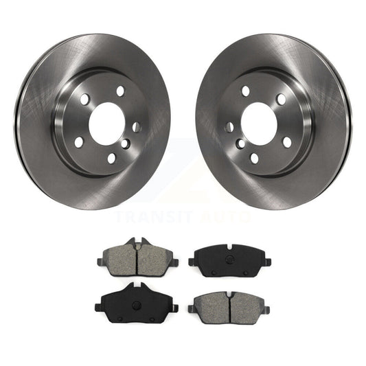 Disc Brake Rotors And Semi-Metallic Pads Front Kit For Mini Cooper