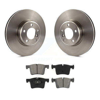 Disc Brake Rotors And Semi-Metallic Pads Front Kit For BMW 335i xDrive GT
